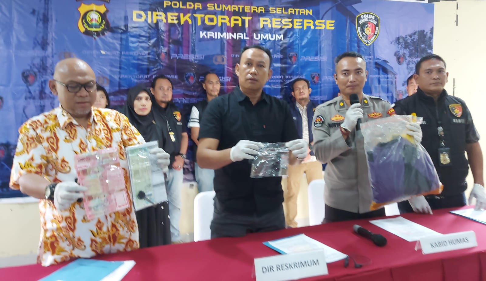  Jadi Atensi, Jatanras Polda Sumsel Ungkap 5 Kasus Mengerikan, Bobol ATM Lansia hingga Pencurian Emas