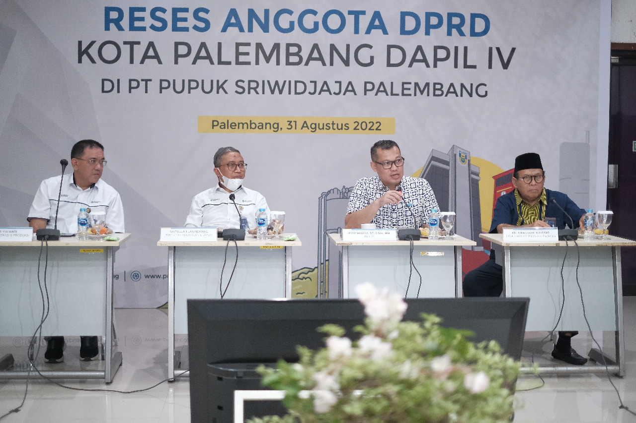 DPRD Kota Palembang Apresiasi Program CSR Pusri