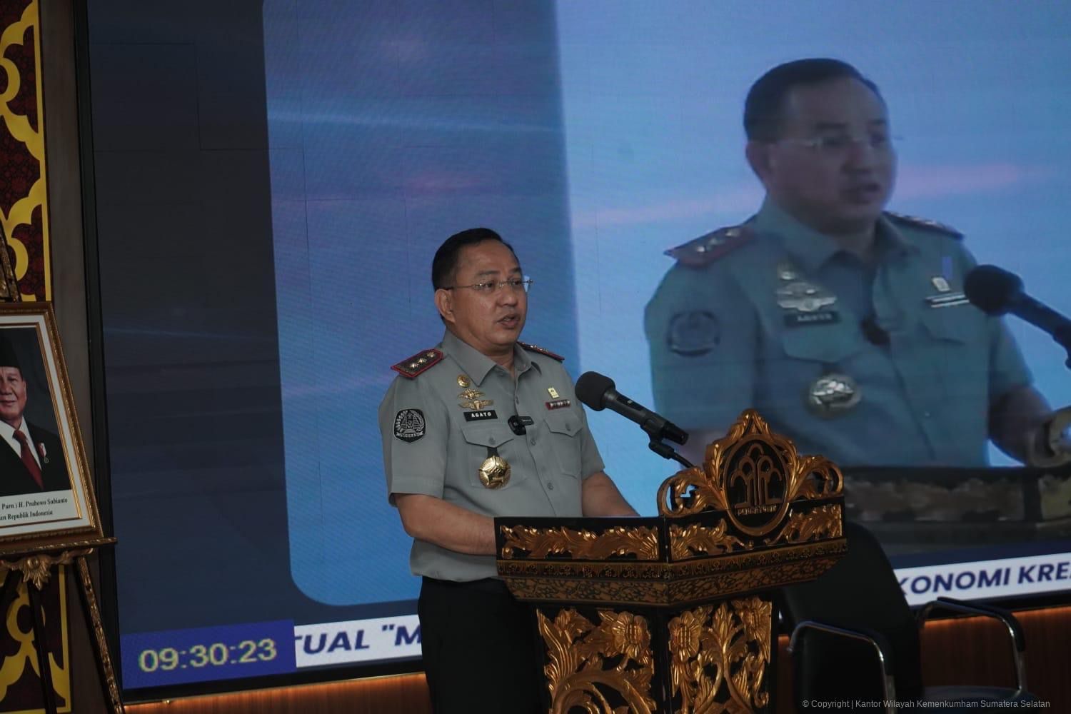 Kakanwil Kemenkum Sumsel Ajak UMKM, Mahasiswa, dan Pemda Untuk Lindungi KI Demi Dorong Ekonomi Kreatif