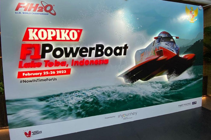 F1 Powerboat Kembali Angkat Danau Toba di Mata Dunia