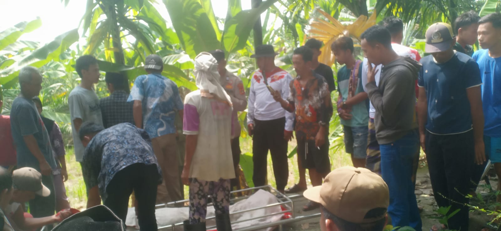 Penemuan Mayat Petani di Sanding Marga Ogan Ilir, Diduga Meninggal Akibat Serangan Jantung