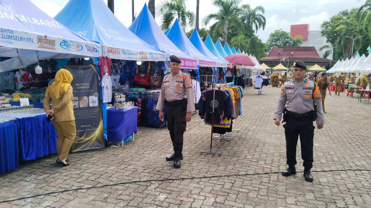 Polda Sumsel Kawal Ketat Ajang Pornas XVI Korpri 2025, Pastikan Kenyamanan Peserta dan Pengunjung