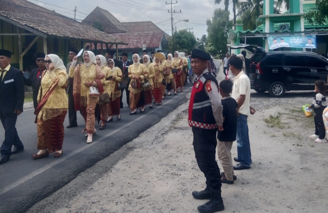 Pengamanan Maksimal, Midang Morge Siwe di OKI Berjalan Tertib dan Lancar