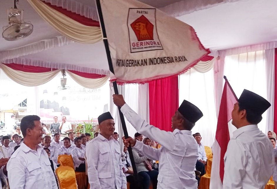 DPC Gerindra Kota Lubuklinggau Tuntaskan Pelantikan Pimpinan Ranting di 4 Kecamatan