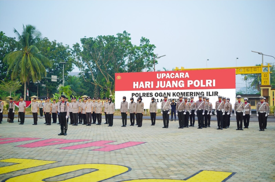Hari Juang Polri 2026, Kapolres OKI Tekankan Semangat Pengabdian dan Keteladanan