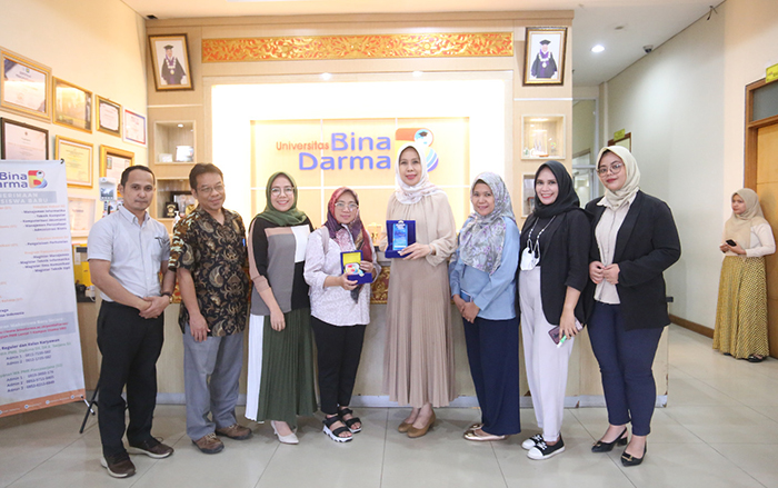 Universitas Bina Darma Palembang Terima Penghargaan dari Universitas Bangka Belitung, Dinobatkan Jadi Mitra Te