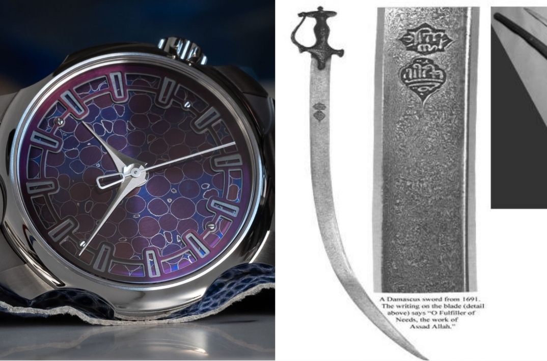 Jam Tangan Baja Damaskus, Material untuk Pedang Salahuddin Al Ayyubi, Intip Spesifikasinya?