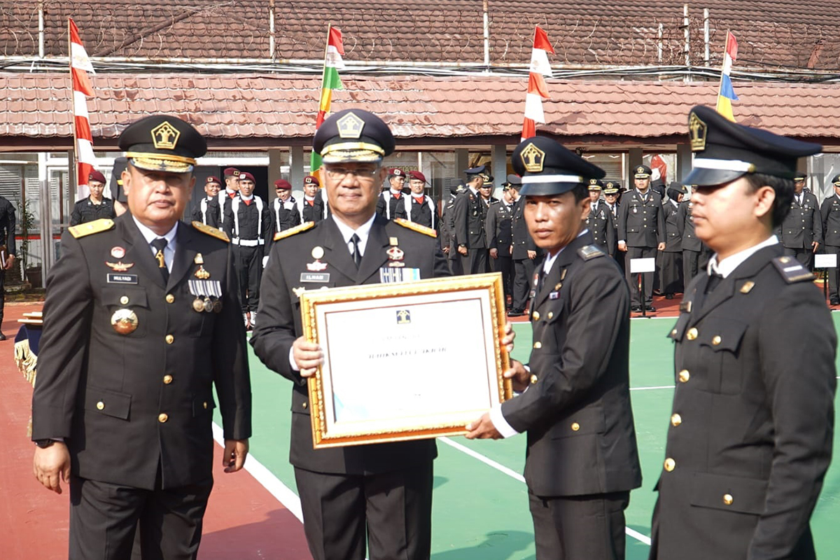 79 Tahun Mengabdi, Kemenkumham Sumsel Gelar Upacara Peringatan HUT Pengayoman ke-79 di Lapas Kelas I Palembang