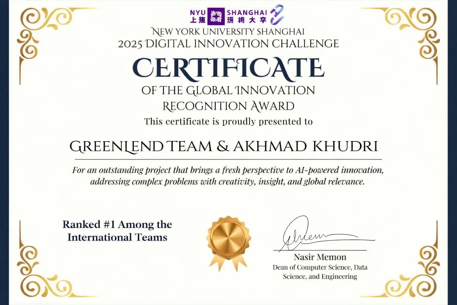 Congratulation,  Dosen Teknik Elektro UBD ini Raih Penghargaan Global Lewat Inovasi GreenLend