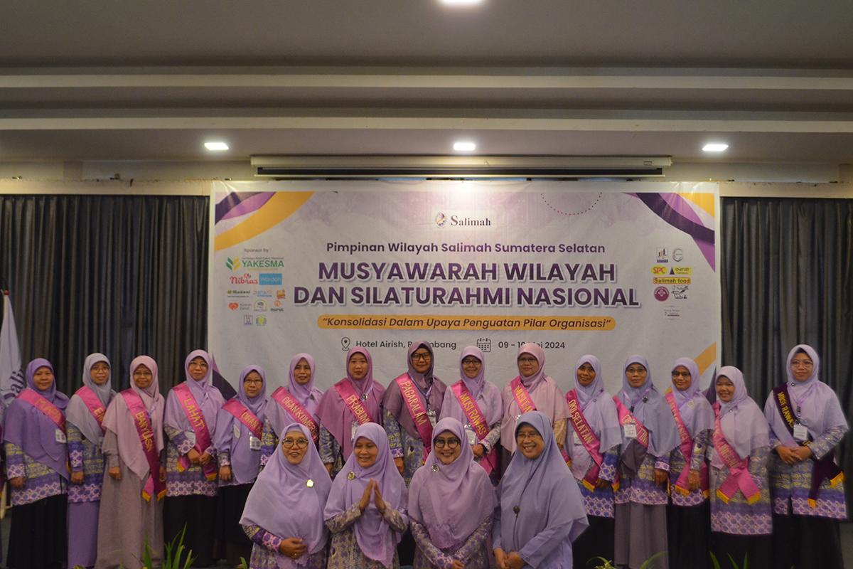 Fokus Konsolidasi Pilar Organisasi, PW Salimah Sumsel Adakan Muswil dan Silatnas