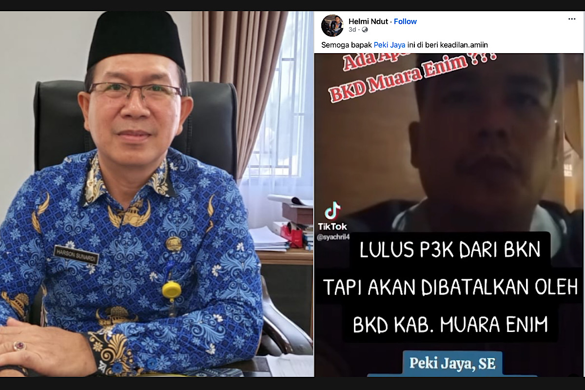 HEBOH, Dibatalkan Lulus PPPK Peki Jaya Ungkap Ada Surat Kadishub Dirinya Aktif Bekerja
