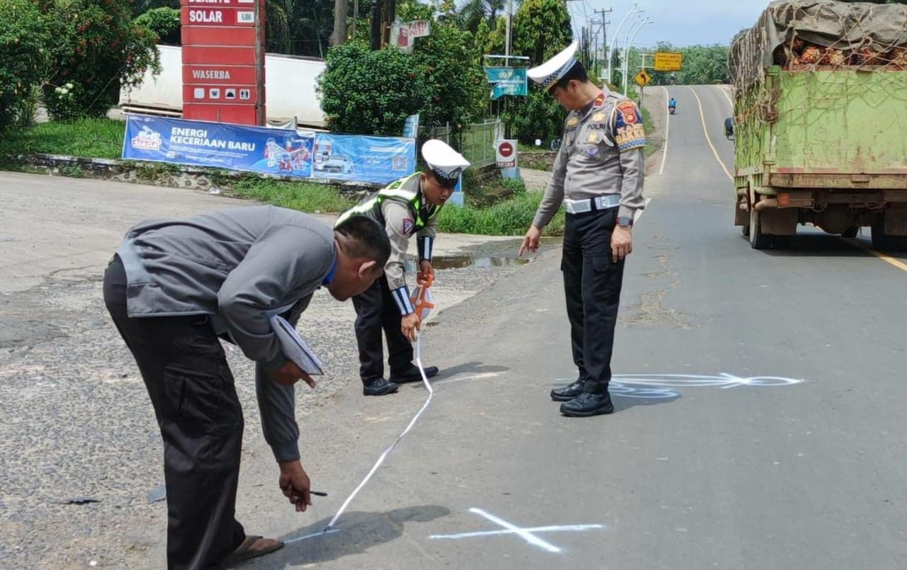 Ditabrak Mobil Innova di Jalintim Palembang-Betung, Warga Banyuasin Tewas