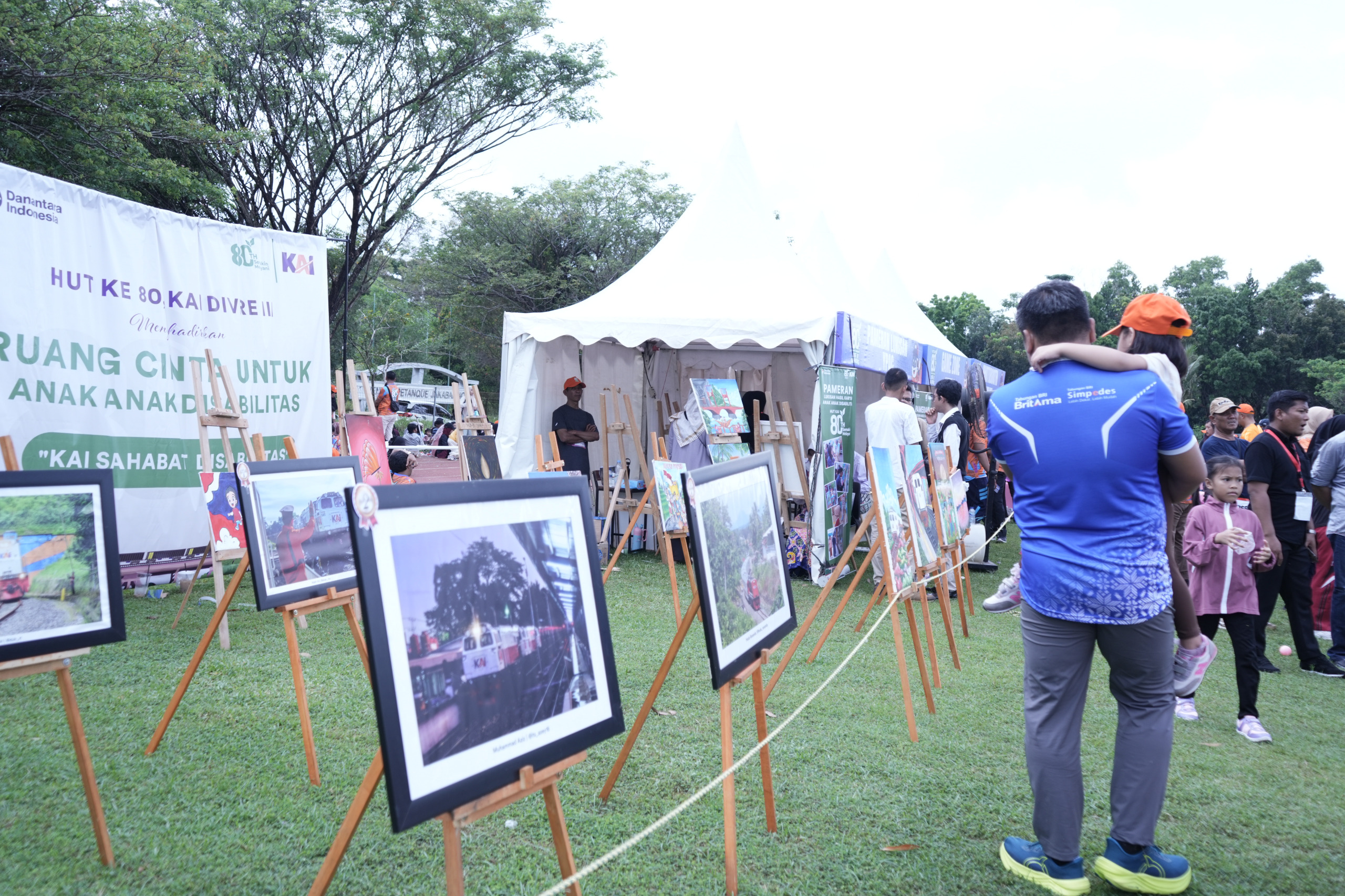 KAI Divre III Palembang Ajak Sahabat Disabilitas dan UMKM Meriahkan HUT ke-80 PT KAI