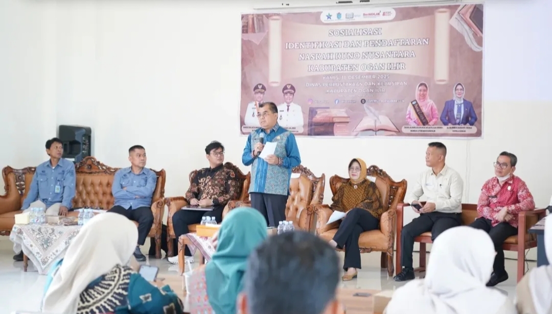 Lestarikan Warisan Budaya, Pemkab Ogan Ilir Sosialisasikan Pendaftaran Naskah Kuno Nusantara
