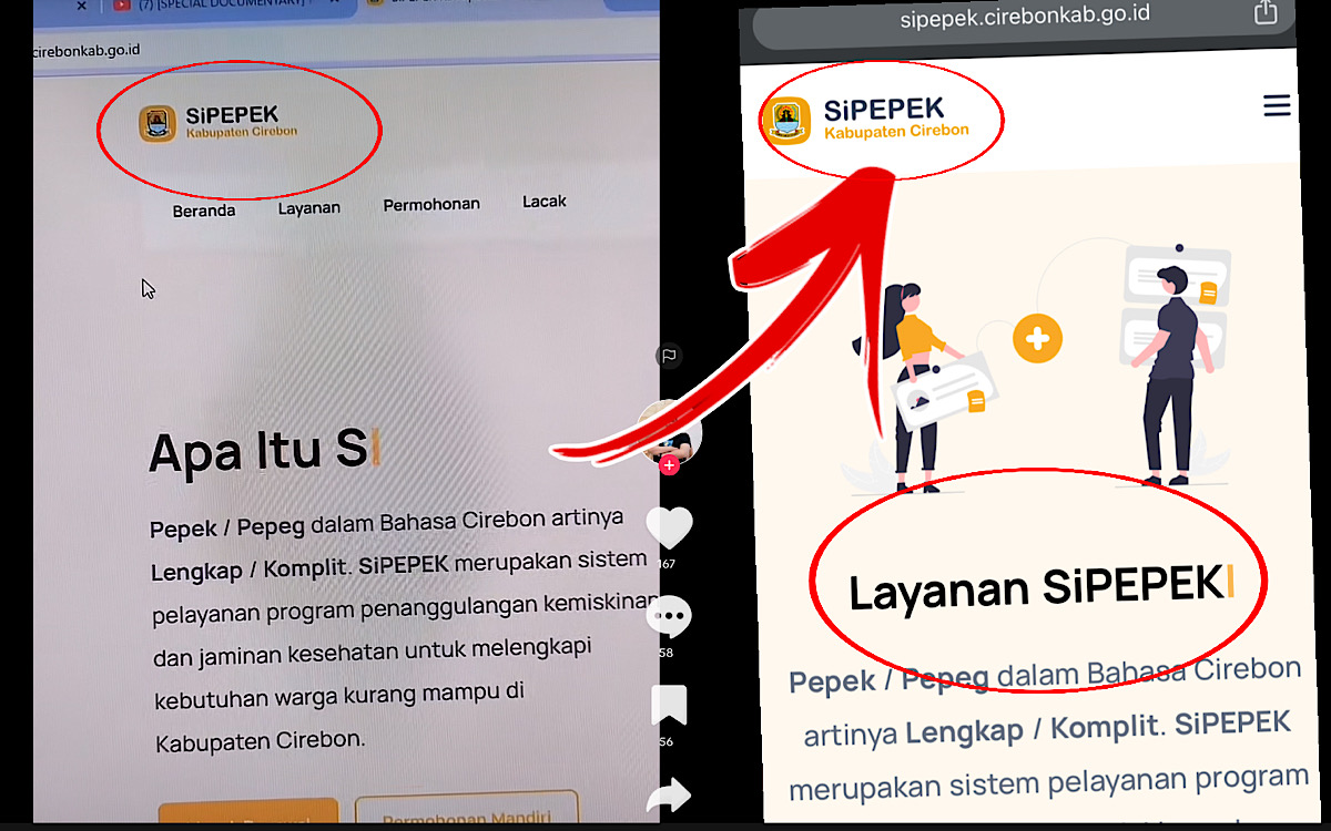 Netizen Salfok Sama Sistem Pelayanan Online SiPEPEK di Kota Cirebon, Netizen: Apa Nggak Ada Nama Lain?