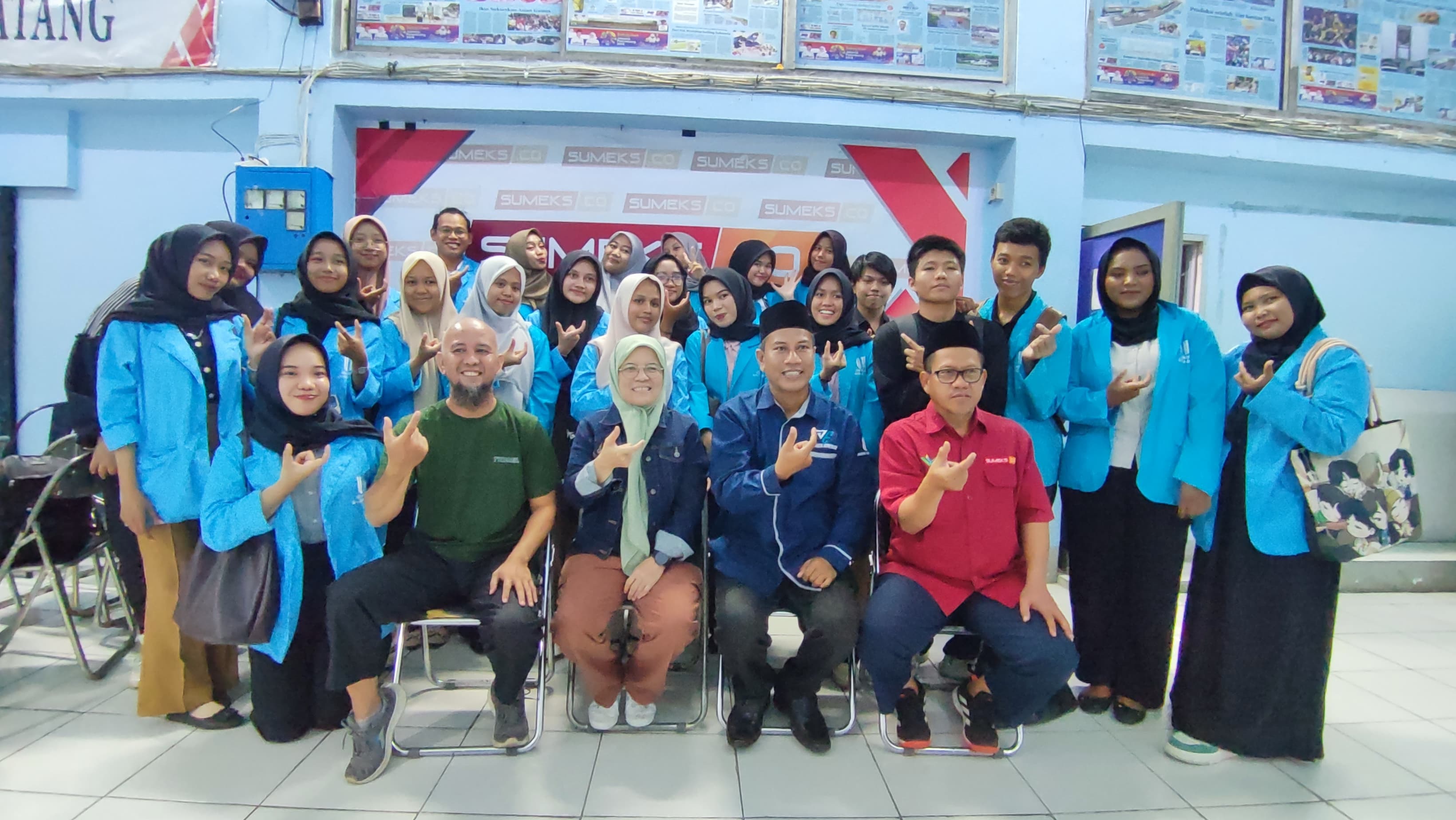 Mahasiswa Universitas Sumatera Selatan Kunjungi Dapur Sumeks.co, Lihat Langsung Cara Kerja Media Online