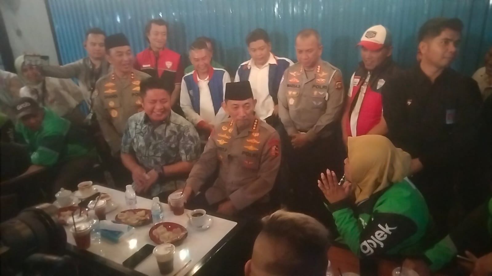 Kapolri Dengarkan Curhat Driver Ojol di Sumsel, Sampaikan Dua Poin Penting yang Harus Ditindaklanjuti 