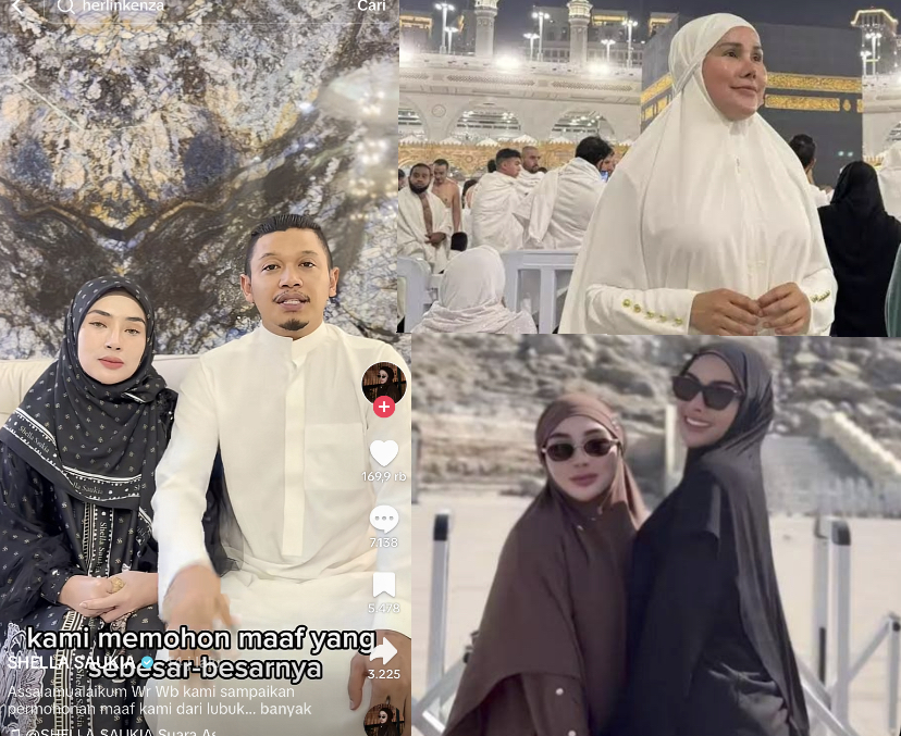 Shella Saukia Klarifikasi, Minta Maaf Gegara Fasilitasi Transgender Isa Zega Umrah?