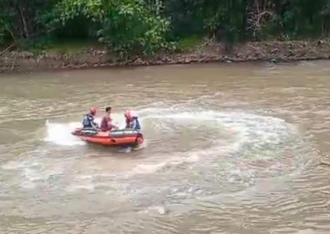 Tragis! Pria di Muara Enim Hilang Misterius Saat Mandi di Sungai Enim