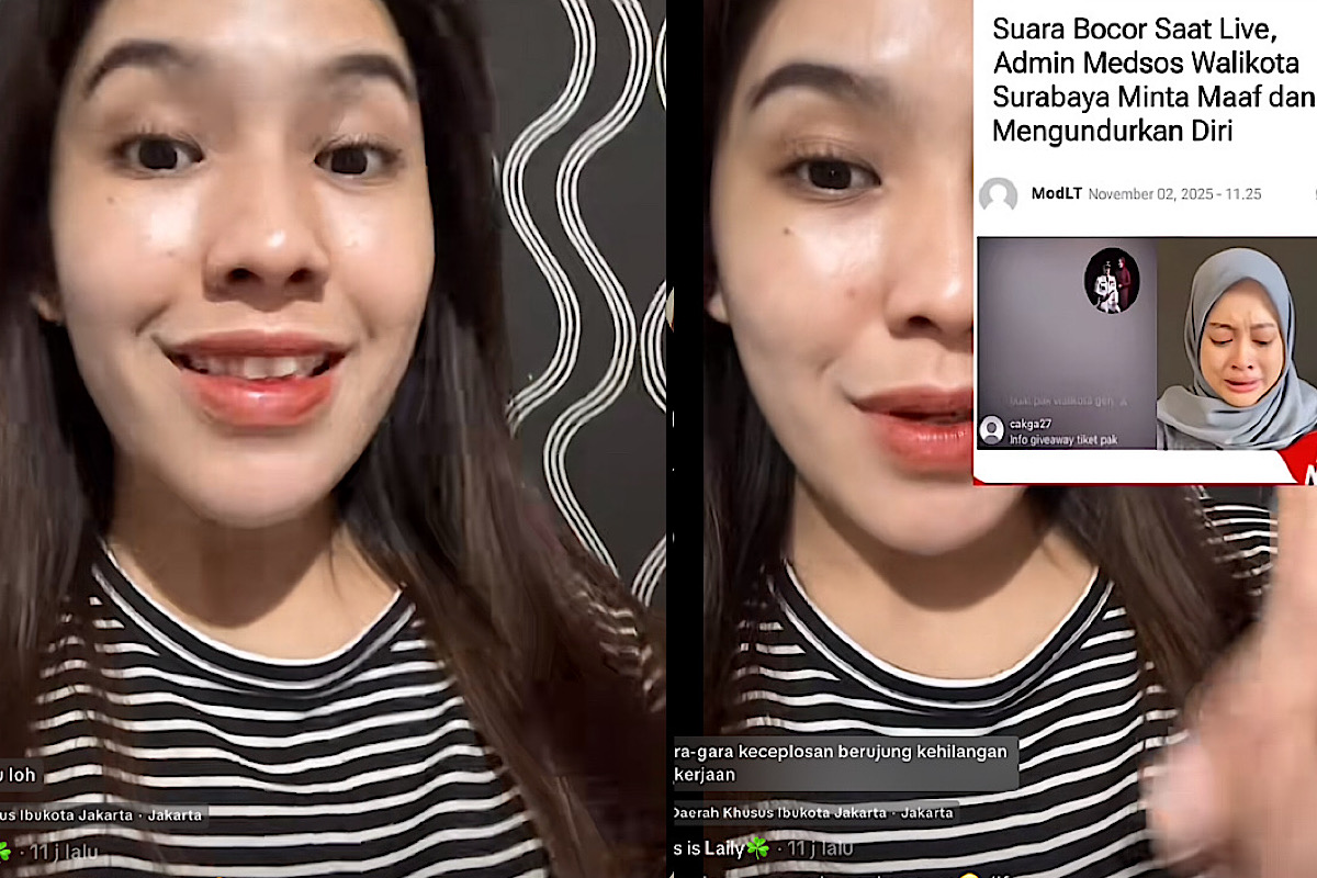 Admin Medsos Pak Walikota Surabaya Kini Hening Sudah Mundur, Bocor Simpan Video Hujan Biar? 