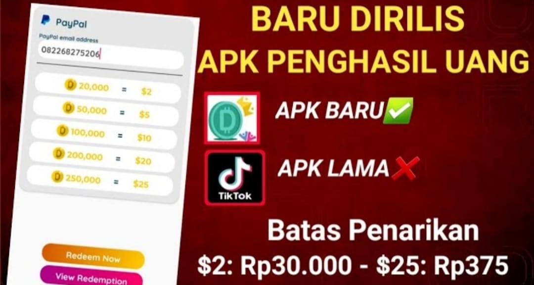 Baru Ditemukan! Aplikasi Penghasil Saldo DANA Gratis hingga Rp 375.000, Ayo Dicoba Guys!