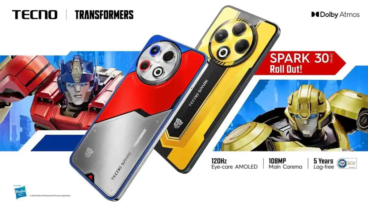 Tecno Diam-diam Luncurkan Spark 30 dan Spark 30 Pro dengan Edisi Khusus Transformers