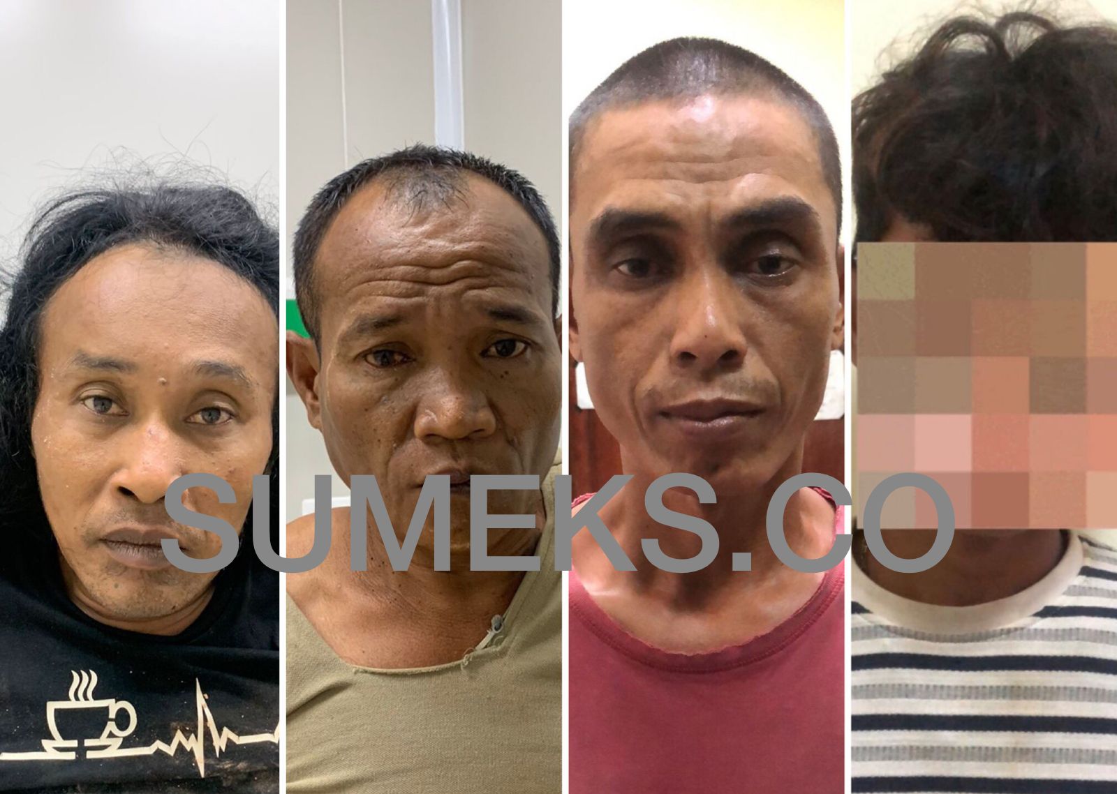 Polisi Ringkus 4 Pelaku Perampokan yang Tewaskan Kadus dan Istri di Pulau Rimau Banyuasin