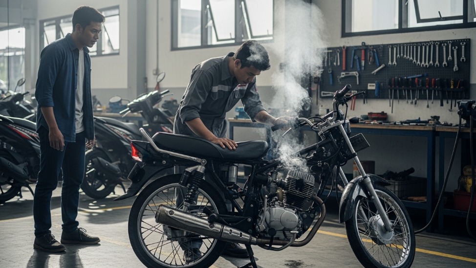Kenapa Mesin Motor Bekas Cepat Overheat? Ini Penyebab Utamanya
