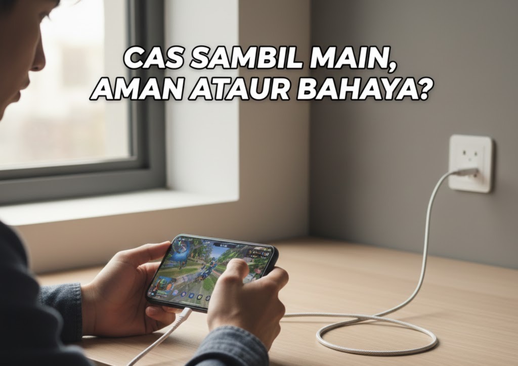 Cas HP Sambil Main Itu Aman? Begini Aturan yang Lebih Selamat