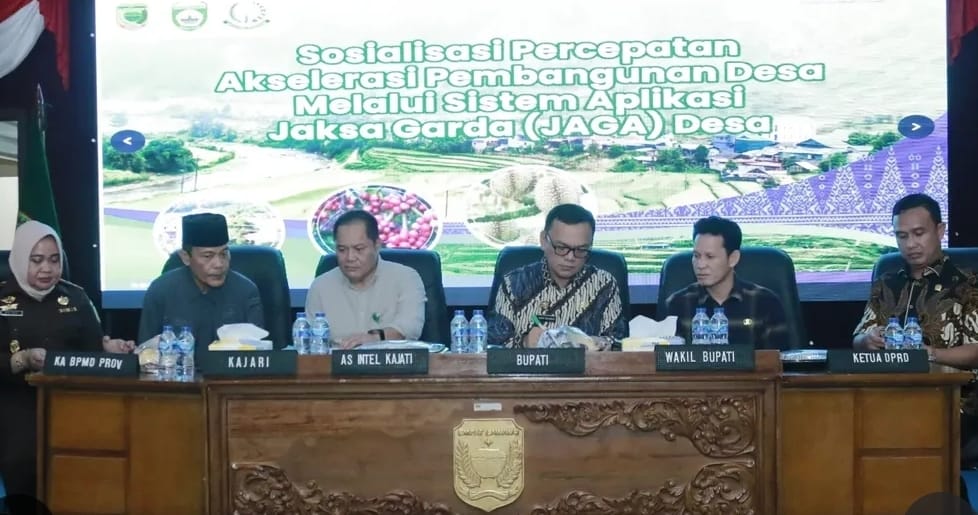 Bupati Empat Lawang Pimpin Rapat Akselerasi Pembangunan Desa dan Perkuat Program JAGA DESA