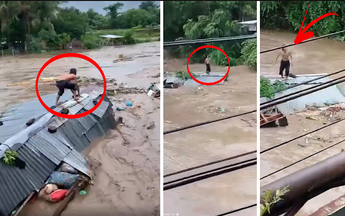 Viral, Gara-gara KTP Bapak Gondrong Bersama Rumahnya Terbawa Arus Banjir di Sumbawa, Bagaimana Ceritanya?