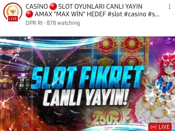 Heboh Kanal YouTube DPR RI Diretas Hacker, Akun Berubah Jadi Judi Online Slot
