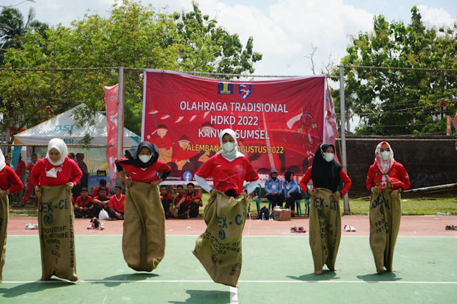 Kemenkumham Sumsel Gelar Lomba Tradisional