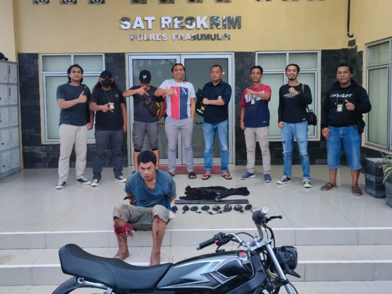 Polisi Tembak Komplotan Pencuri Sepeda Motor di Prabumulih