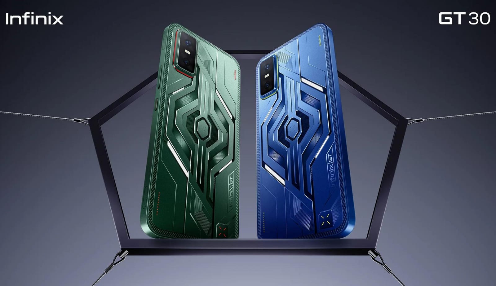 Infinix GT 30 Pro Disupport Kapasitas Baterai Besar dengan Desain Futuristik 