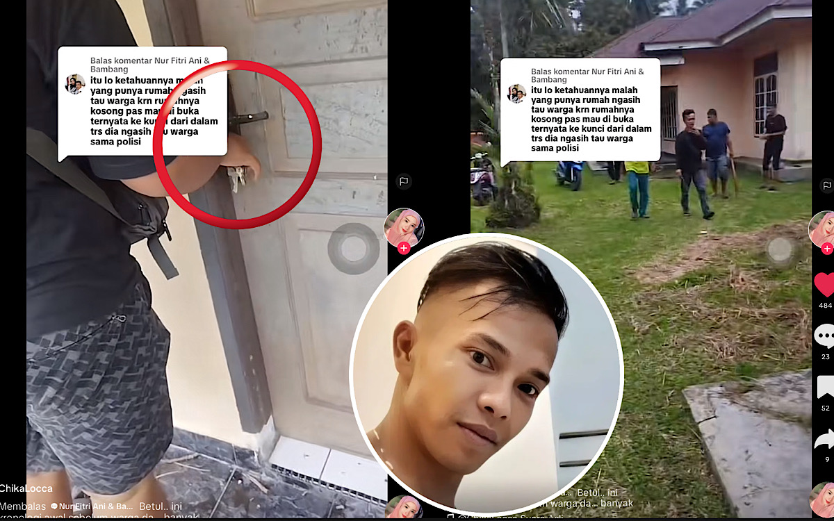 Video Pertama Persembunyian Pembunuh Gadis Pedagang Gorengan Terbongkar, Pintu Rumah Kosong Dikunci Dari Dalam