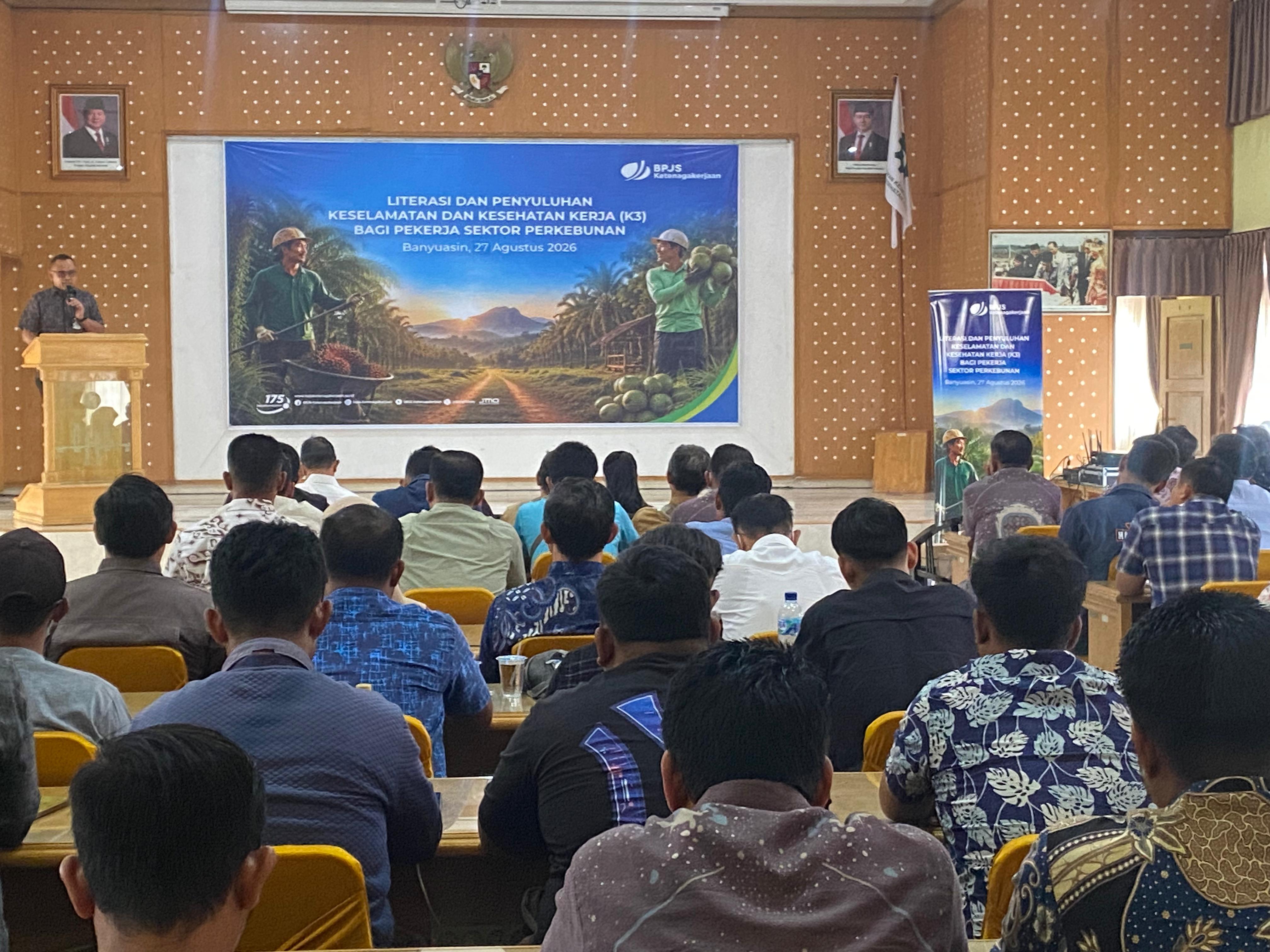 Tekan Risiko Kecelakaan Kerja, BPJS Ketenagakerjaan Perkuat Literasi K3 Pekerja Perkebunan