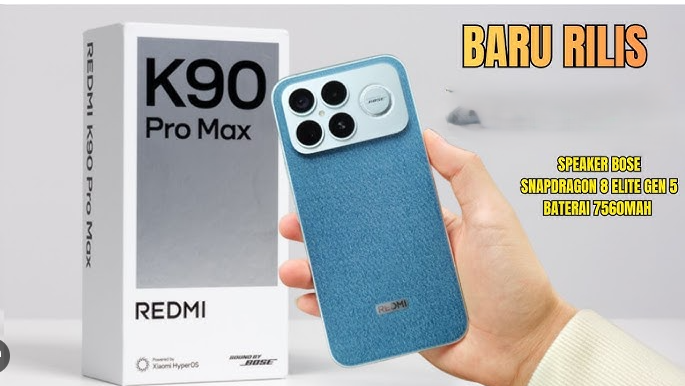 Redmi K90 Pro Max Bawa Kejutan Besar: Benamkan Teknologi Silikon Karbon Generasi Terbaru