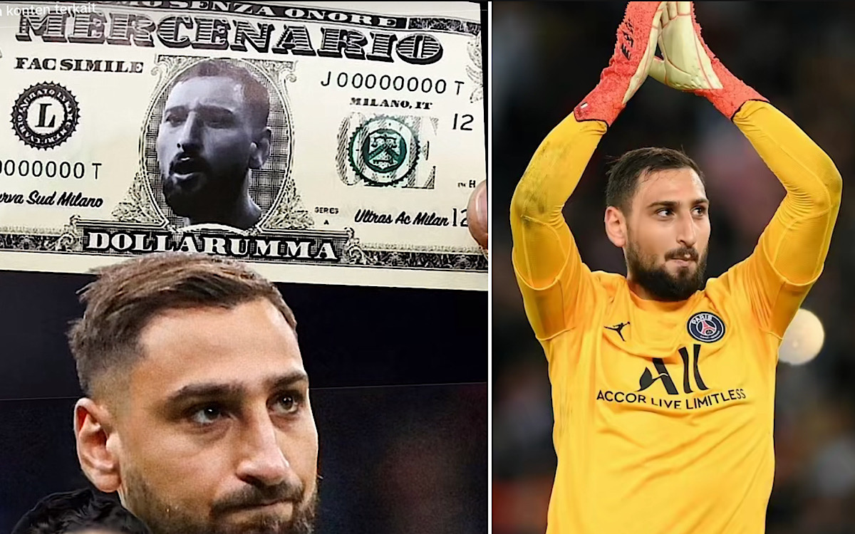 Dendam Suporter Rossoneri Tak Pernah Padam, PSG Kalah di Kandang AC Milan, Donnarumma Dilempari Banyak Uang