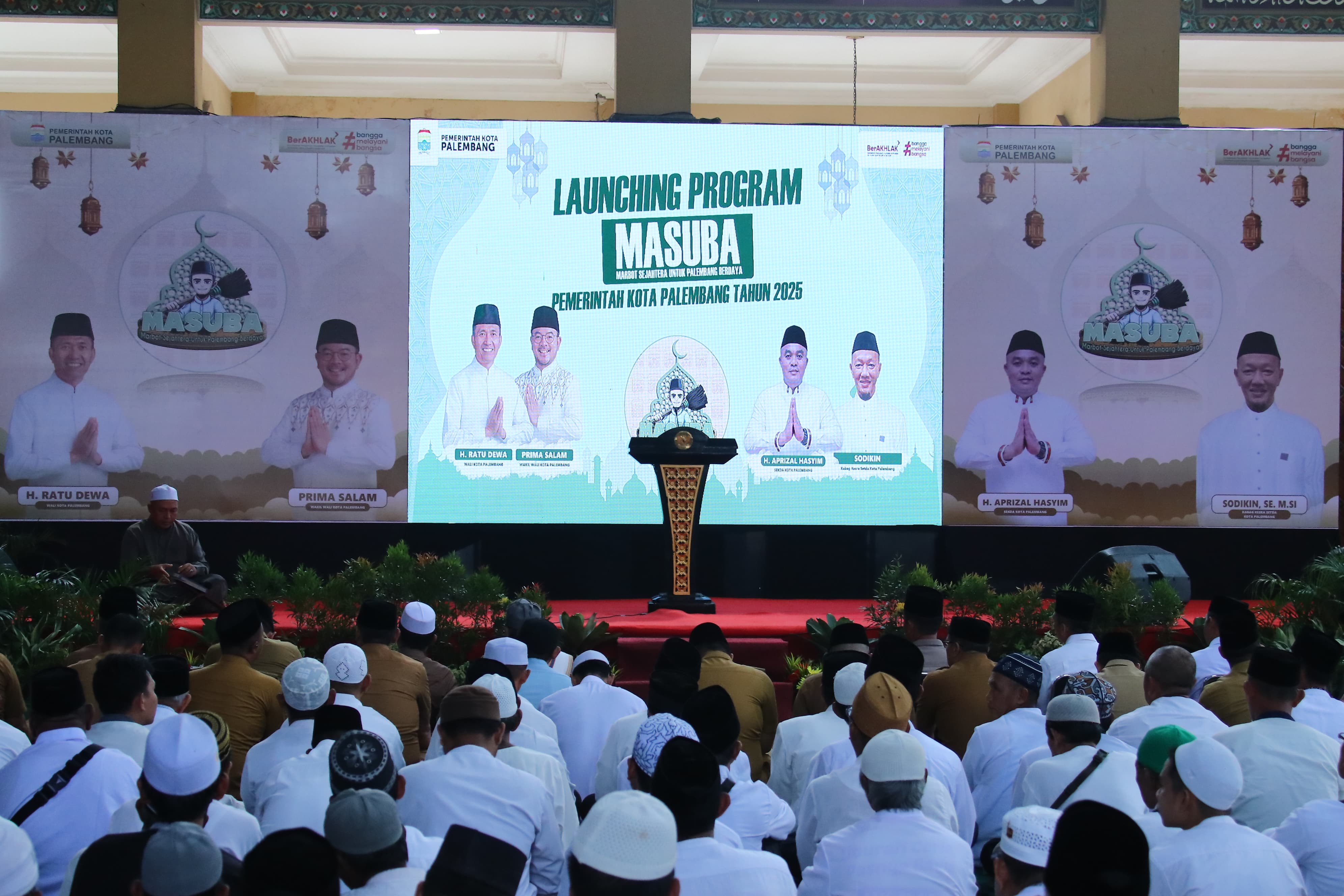 Pemkot Palembang Berikan Insentif untuk Marbot, Ratu Dewa: Pekerjaan Mulia