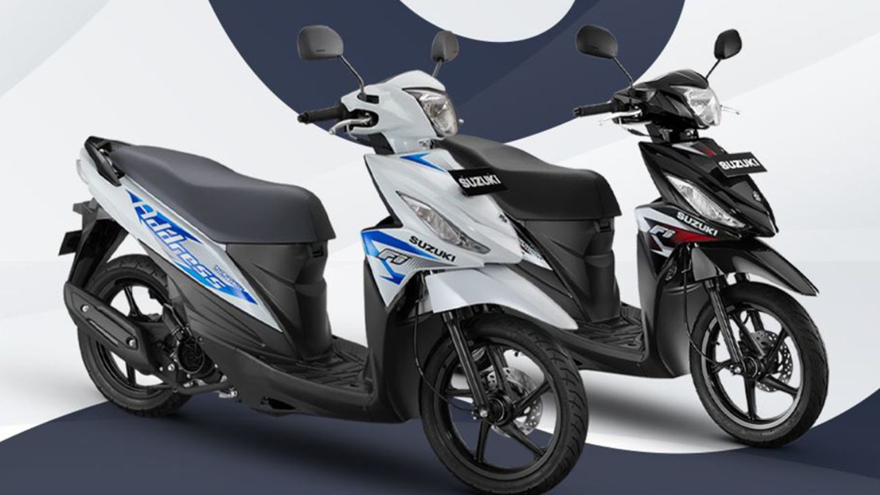  Suzuki Address FI: Skuter Matic Ringkas, Hemat Bahan Bakar dengan Bagasi Luas