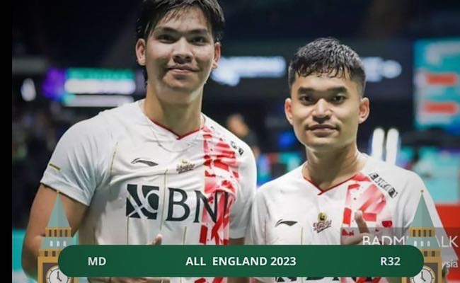Bikin Kejutan di Babak Pertama All England 2023, Ganda Putra Leo-Daniel Sukses Kalahkan Juara Dunia Malaysia