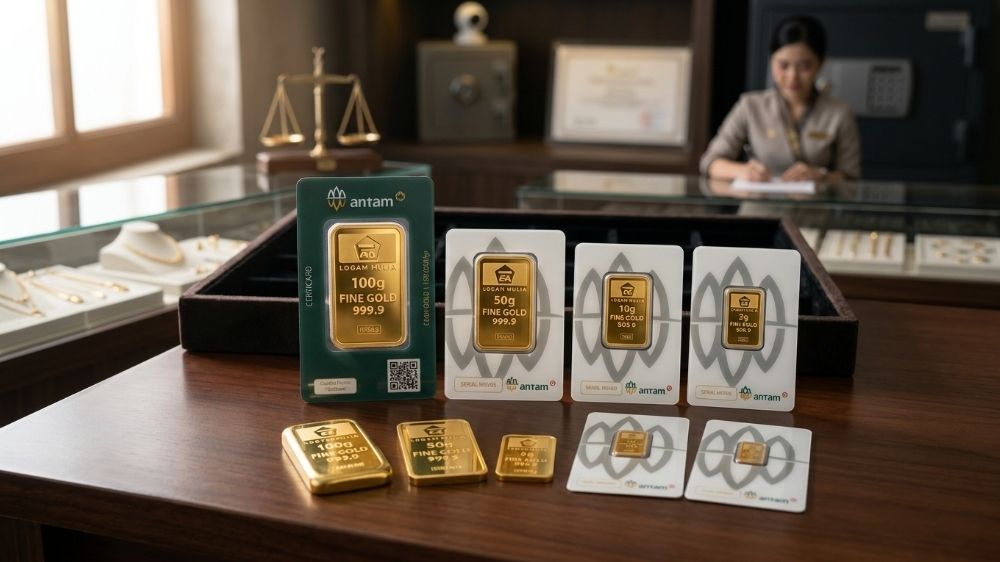 Harga Emas Antam Stabil Awal Juni 2026, Simak Harga Terbaru Semua Pecahan Hari Ini