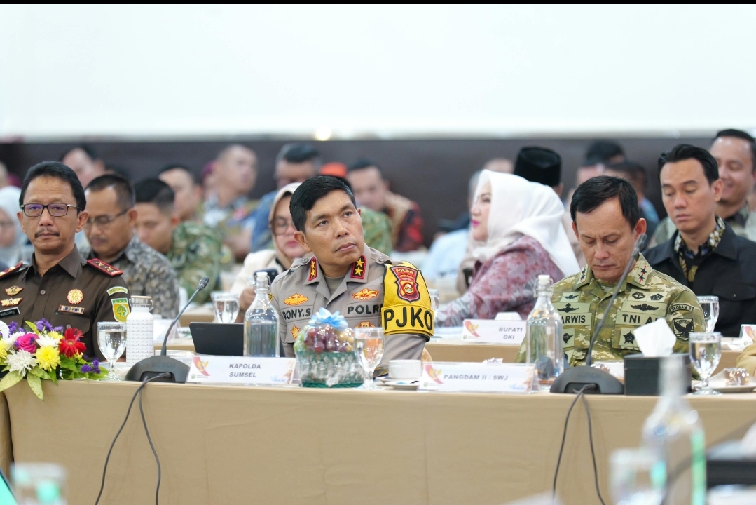 Kapolda Sumsel Hadiri Rakornas Karhutla, Perkuat Sinergi Cegah Kebakaran Lahan