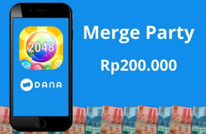 Cair Saldo DANA Rp200.000 Setiap Hari, Merge Party Penghasil Uang Terbaru 2025 Anti Bokek di Bulan Tua 