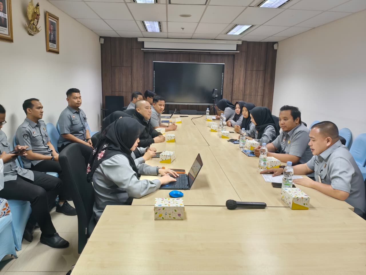 Kemenkum Sumsel Bersama Ditjen AHU Bahas Perkara dan Optimalisasi Layanan Fidusia