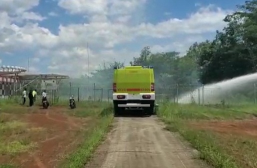  Peralatan Navigasi di Bandara Silampari Lubuklinggau Nyaris Terbakar