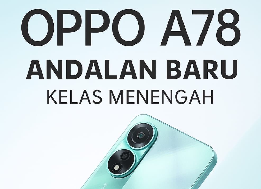 Cuma Rp3 Jutaan! OPPO A78 Bikin HP Mahal Tersingkir dengan Performa Gahar dan Desain Mewah!
