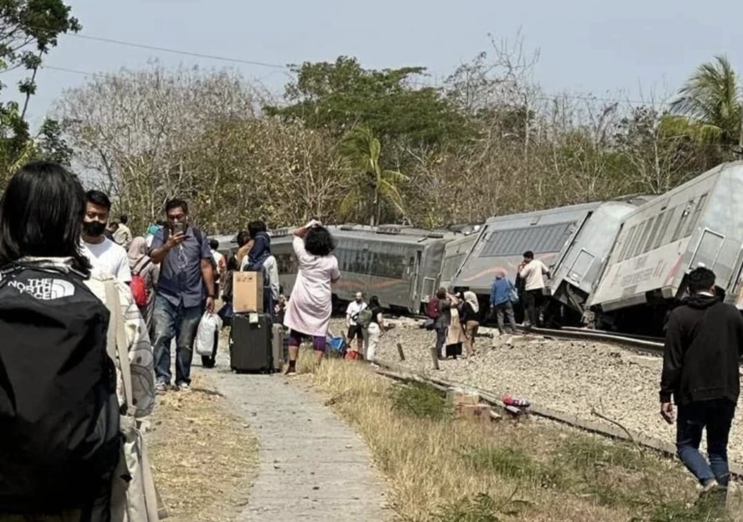 Kecelakaan KA Argo Semeru vs Argo Wilis di Yogyakarta, Sejumlah Penumpang Terluka, Nihil Korban Jiwa