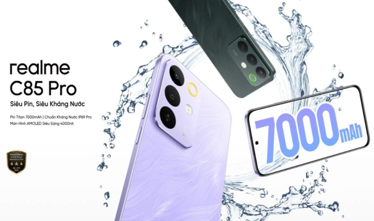 Realme C85 Pro Mengusung Kapasitas Baterai Jumbo 7000 mAh dengan Teknologi Fast Charging 